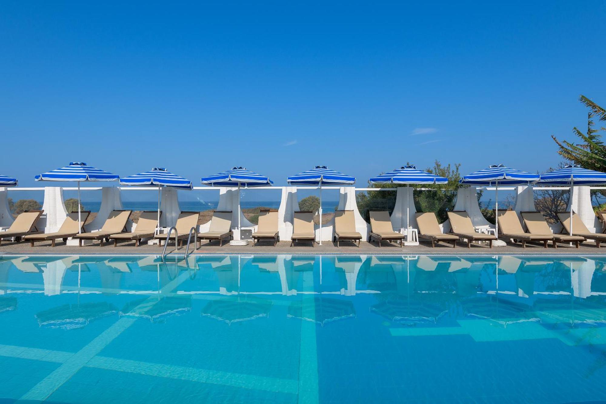 Nirvana Beach Hotel Theológos Eksteriør billede