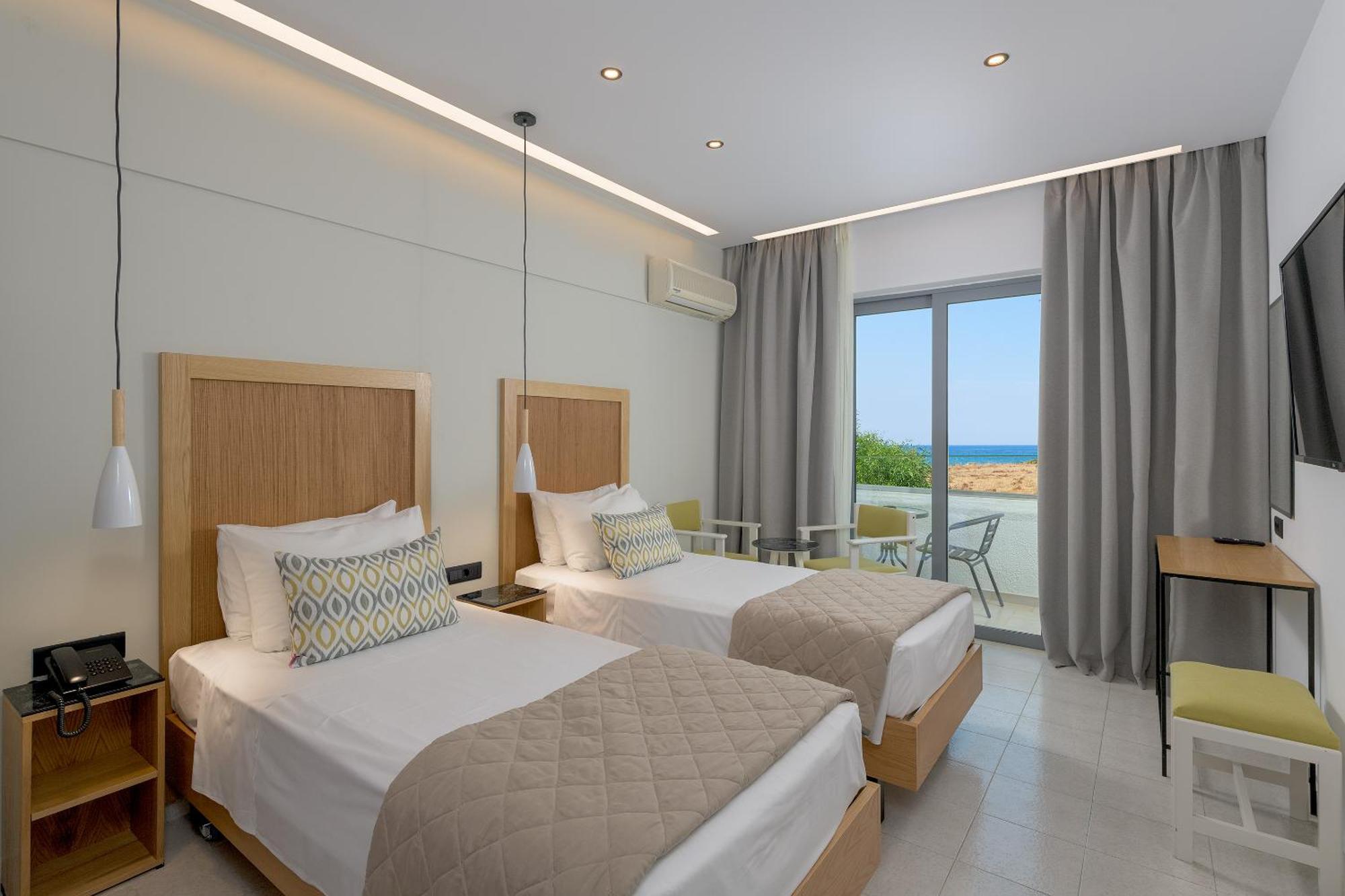 Nirvana Beach Hotel Theológos Eksteriør billede